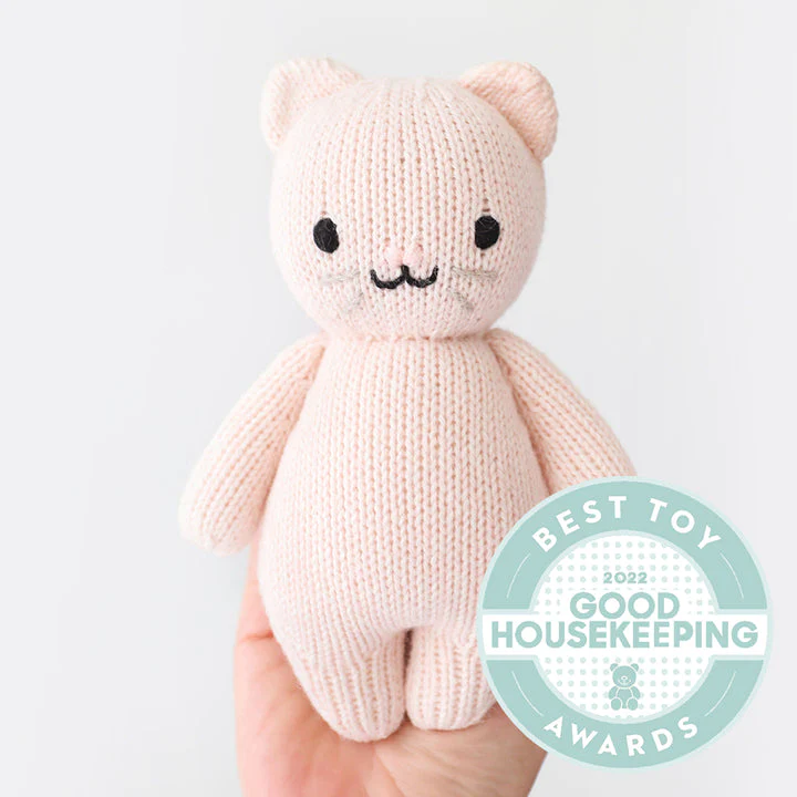 Baby Kitten - Blush by Cuddle + Kind - Image 3