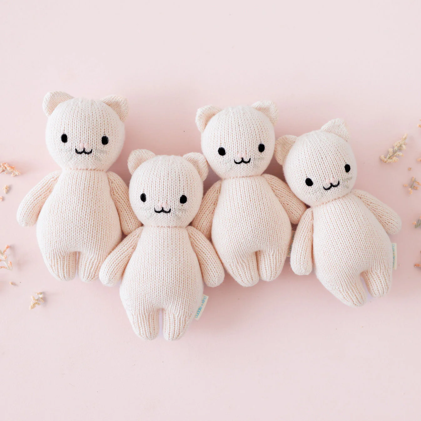Baby Kitten - Blush by Cuddle + Kind - Image 6