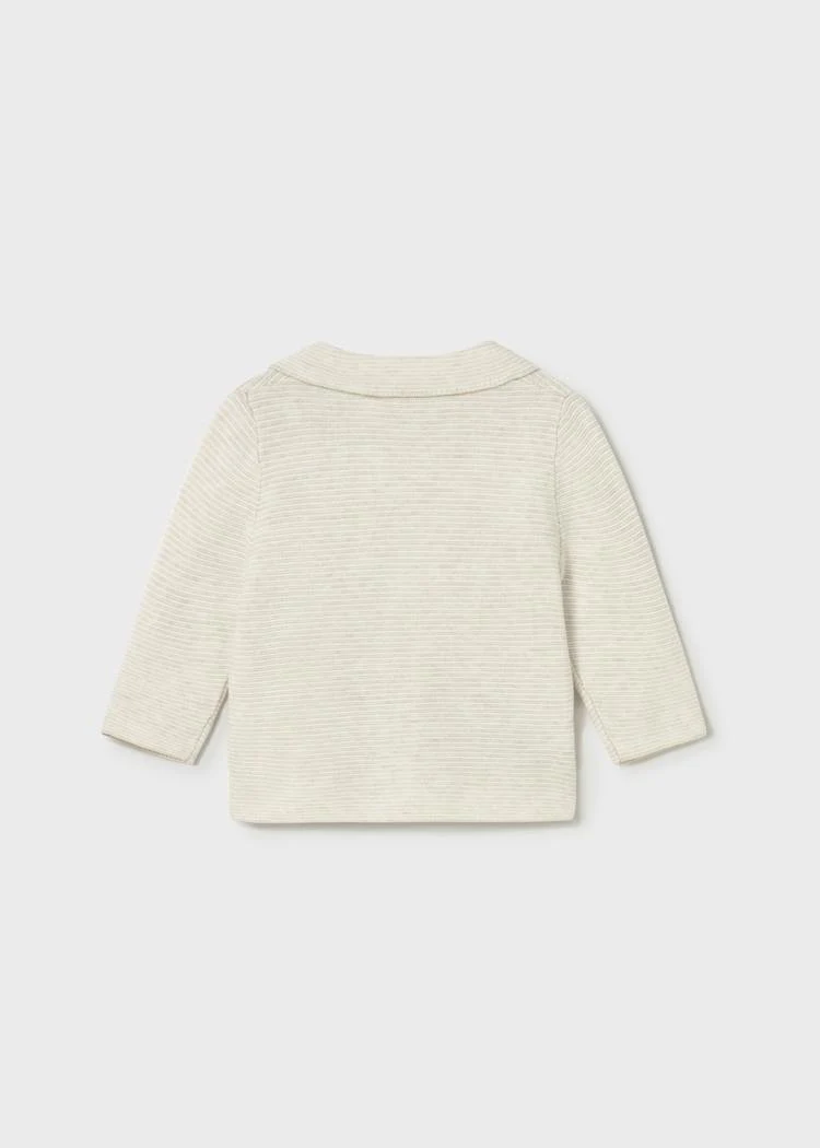 Baby Knit Blazer - Oat Heather by Mayoral - Image 4