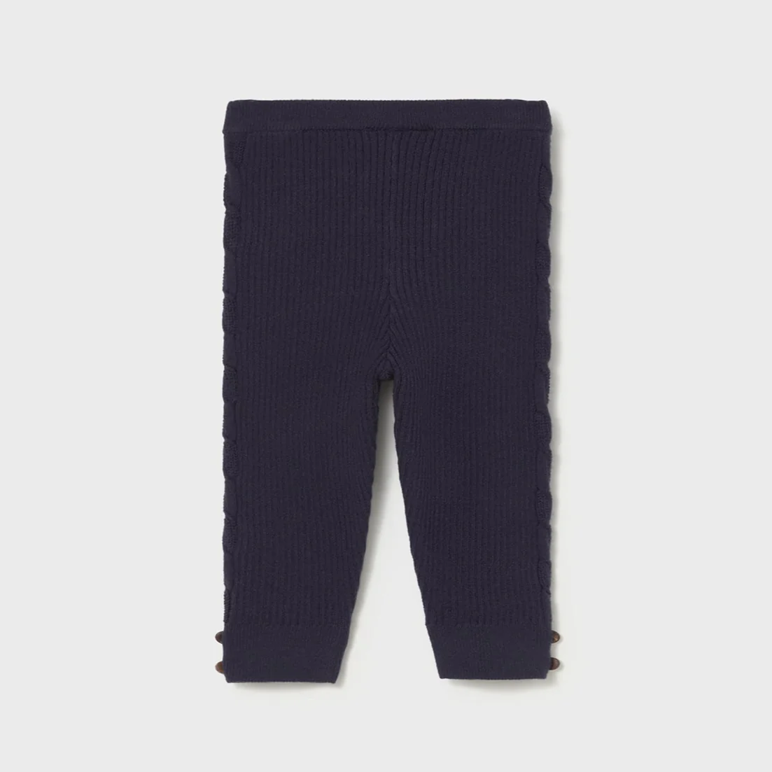 Baby Knit Leggings - Navy by Mayoral - FINAL SALE - Image 2