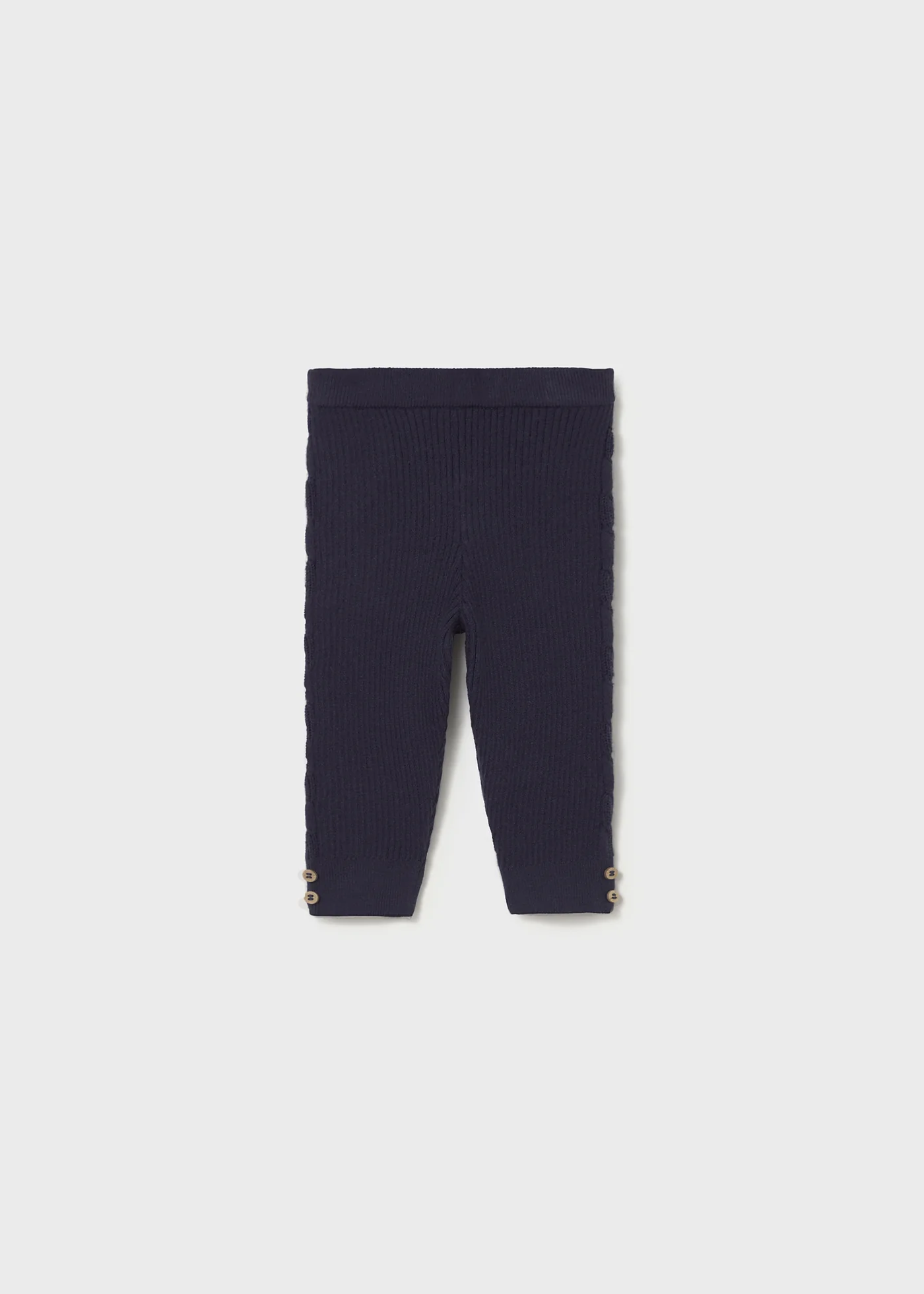 Baby Knit Leggings - Navy by Mayoral - FINAL SALE - Image 4