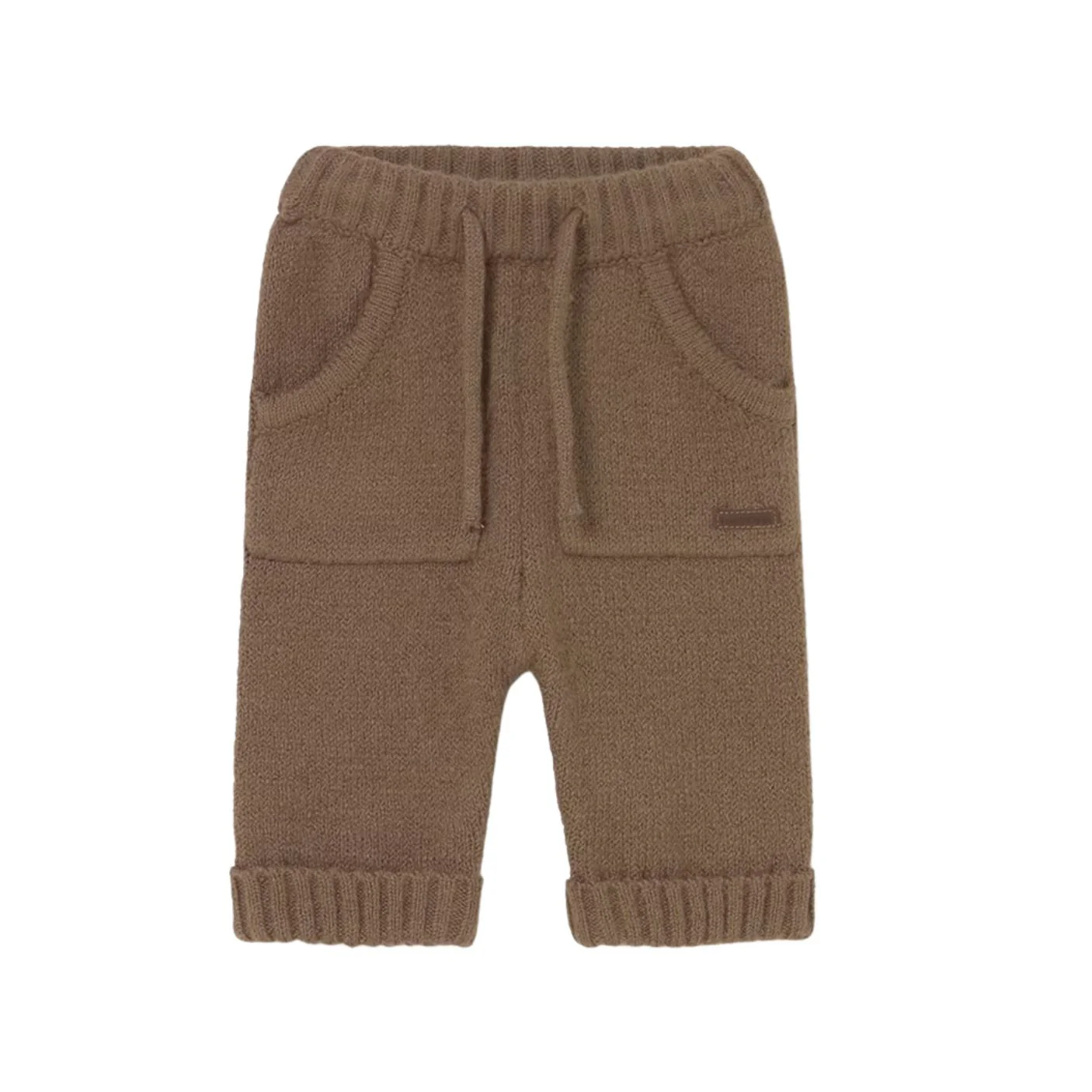 Baby Knit Pants - Brown by Mayoral - FINAL SALE