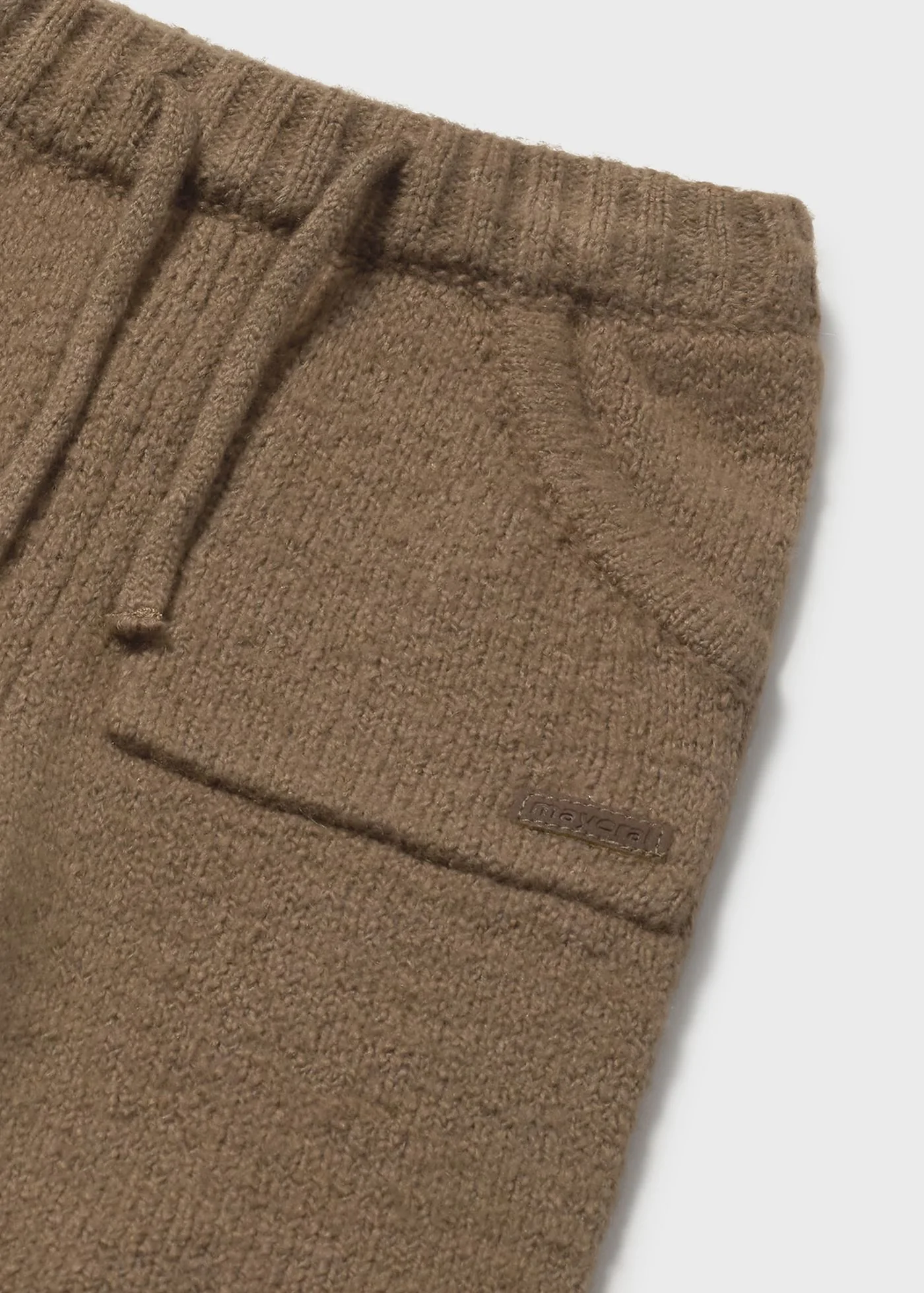 Baby Knit Pants - Brown by Mayoral - FINAL SALE - Image 3