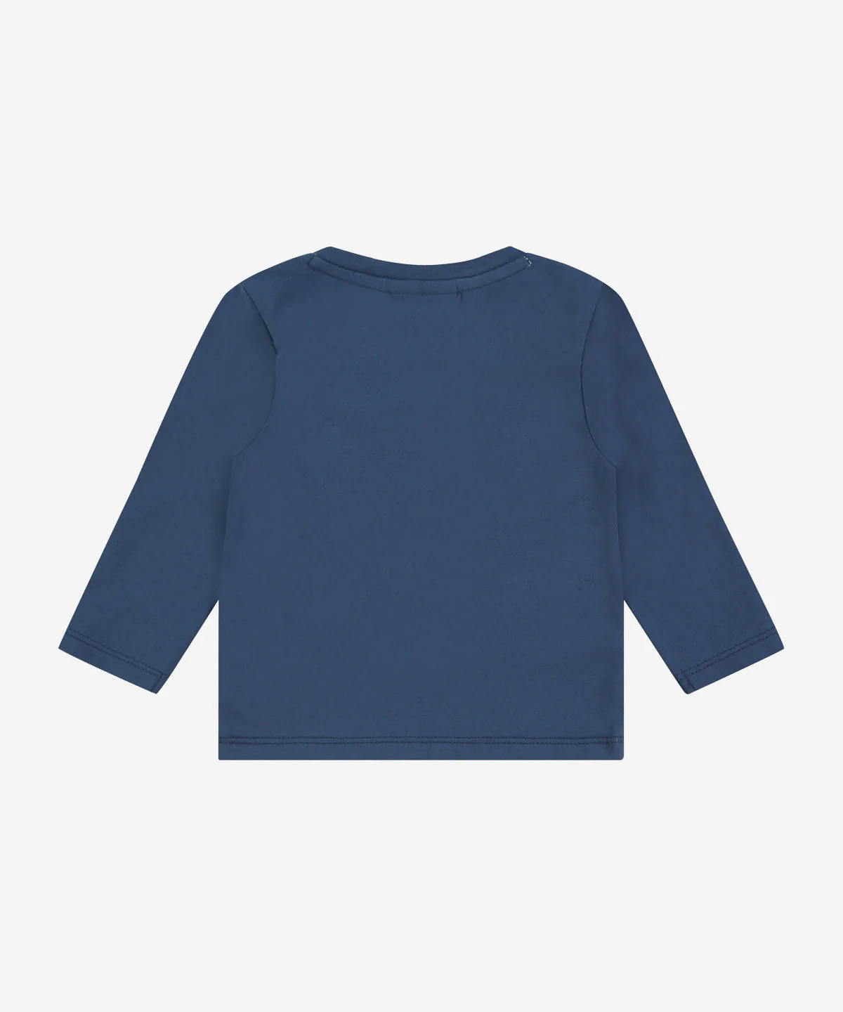 Baby Long Sleeve Tee - Blue Breakfast Dog by Babyface - FINAL SALE - Image 2
