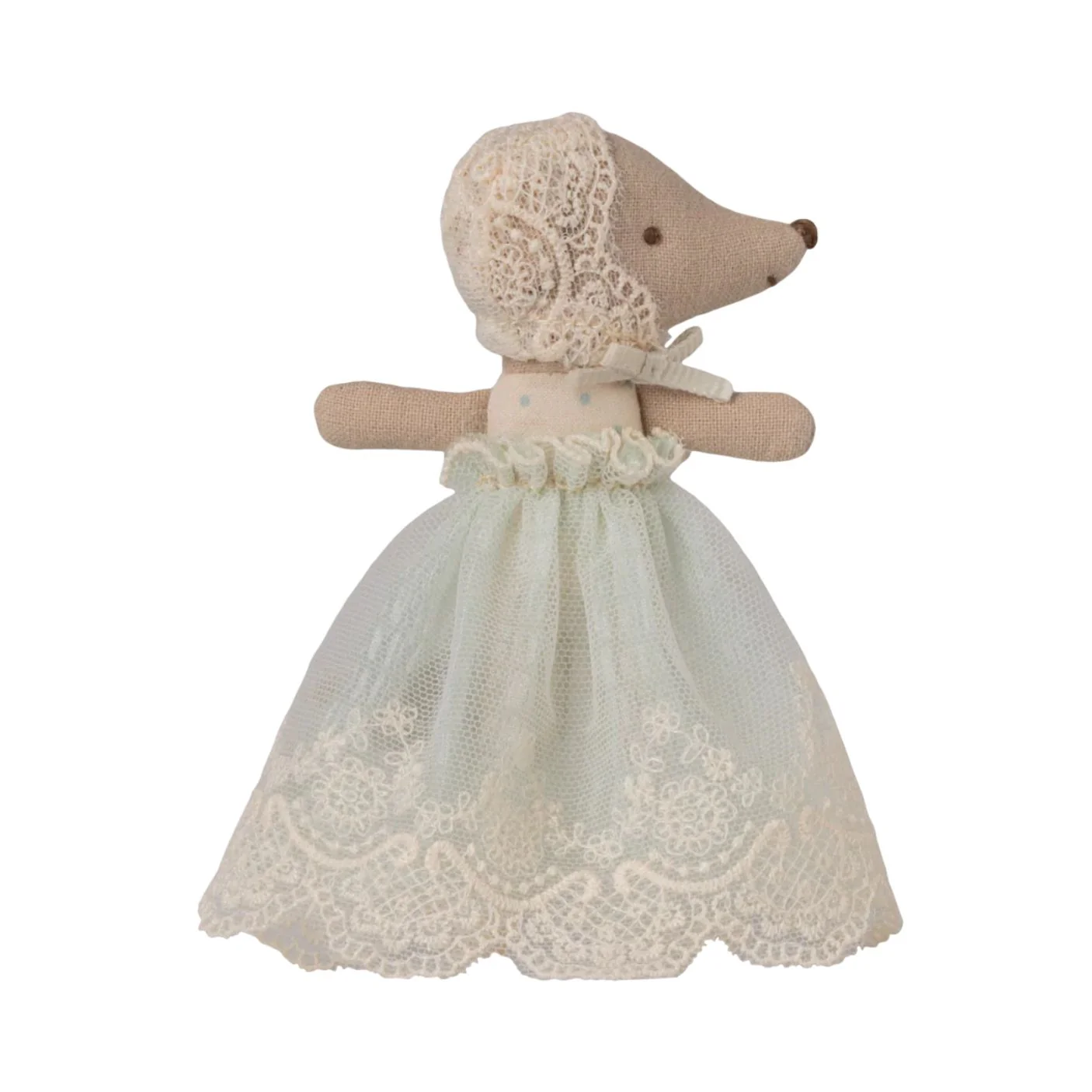 Baby Mouse in Gown - Mint by Maileg