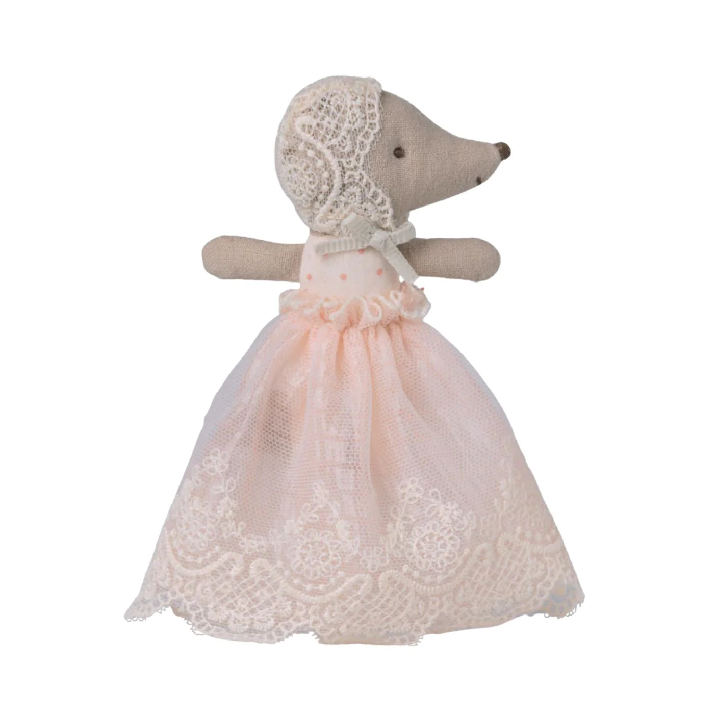 Baby Mouse in Gown - Powder by Maileg