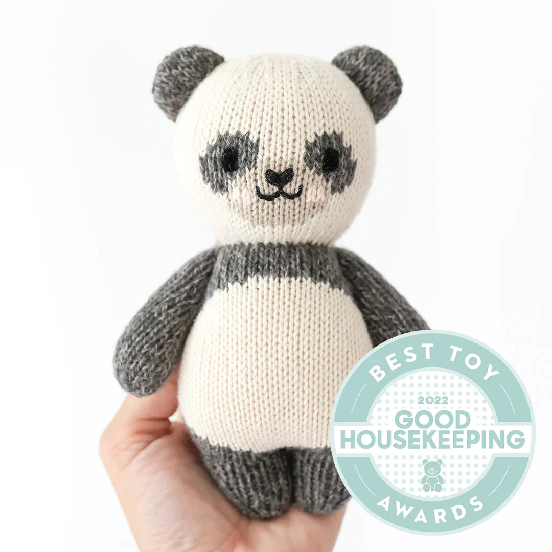Baby Panda by Cuddle + Kind - Image 4