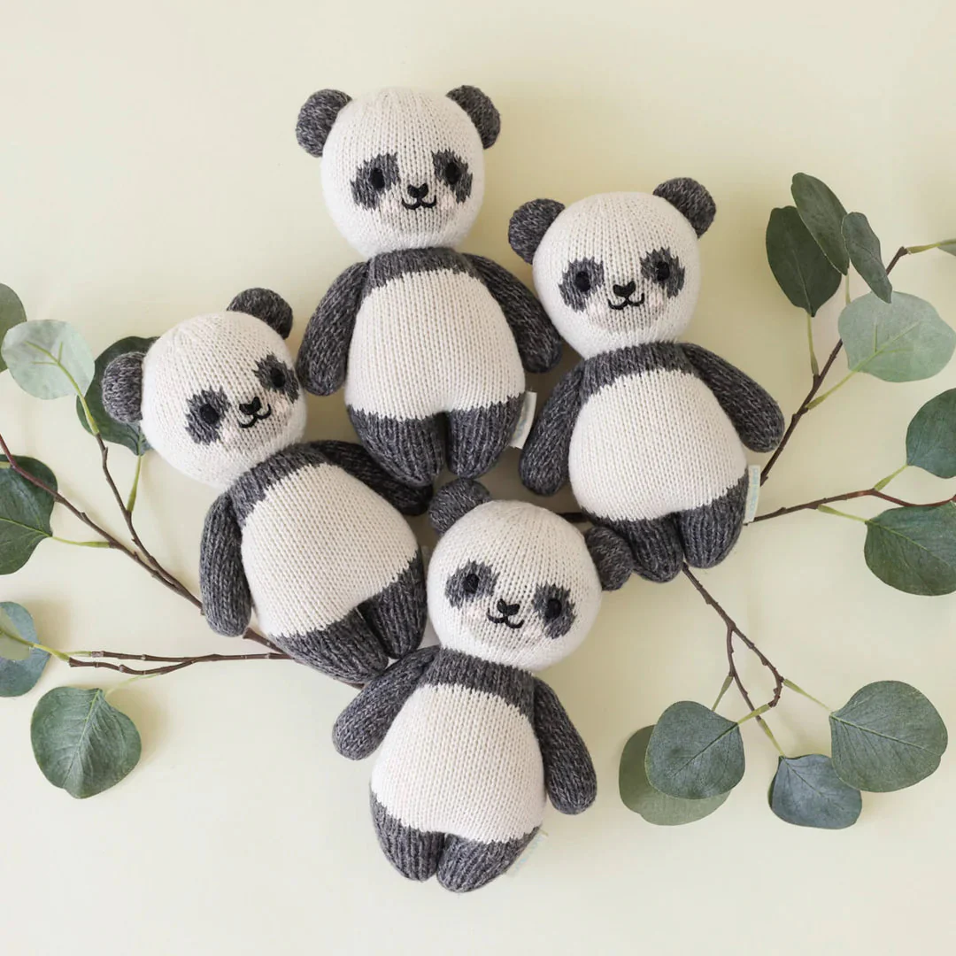 Baby Panda by Cuddle + Kind - Image 5