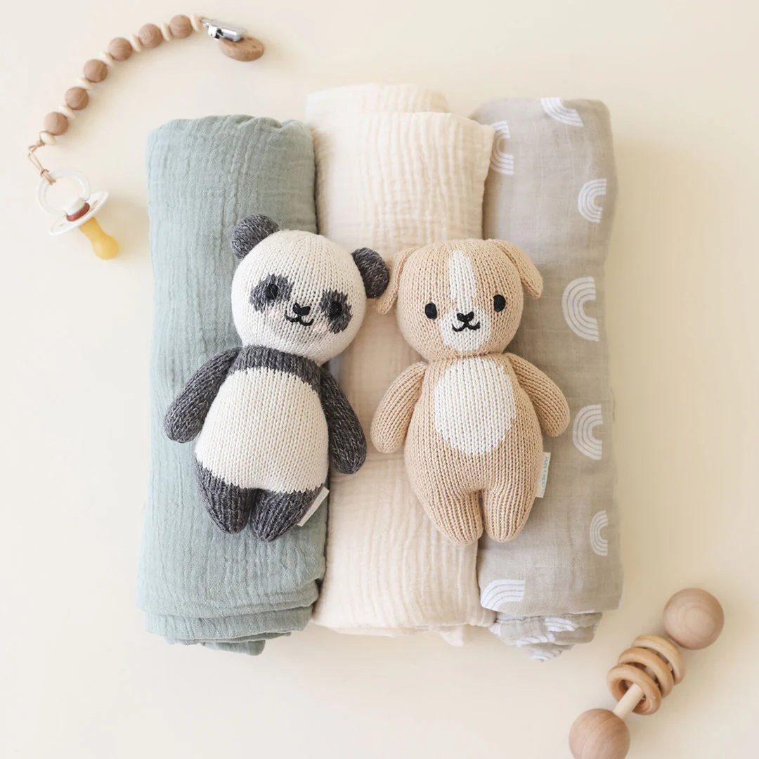 Baby Panda by Cuddle + Kind - Image 6