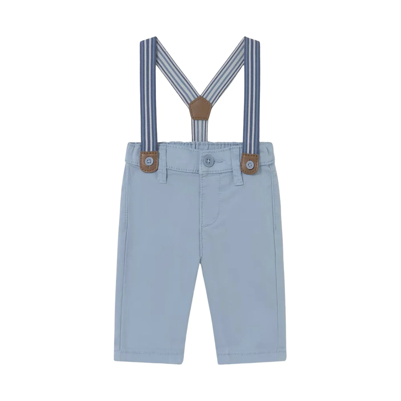 Baby Pants with Suspenders - Blue by Mayoral