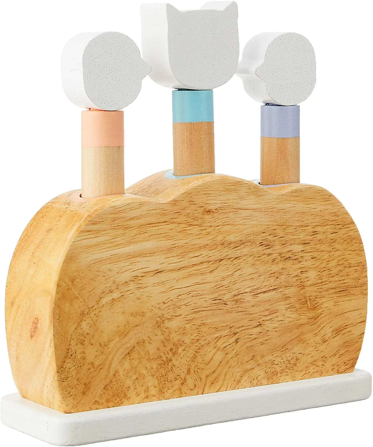 Baby Popi Pop-Up - White by Djeco - Image 4