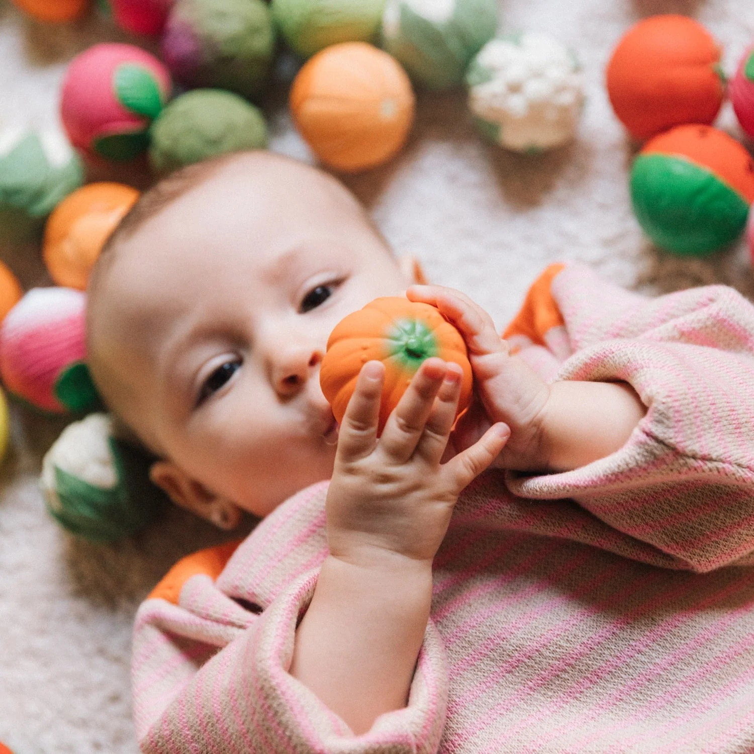 Baby Sensory Balls - Veggie Soup by Oli & Carol - Image 4