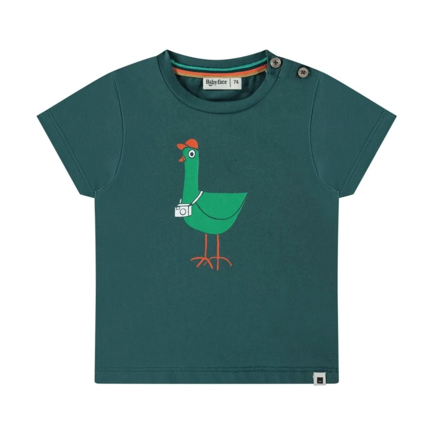 Baby Short Sleeve Tee - Tourist Pigeon by Babyface - FINAL SALE