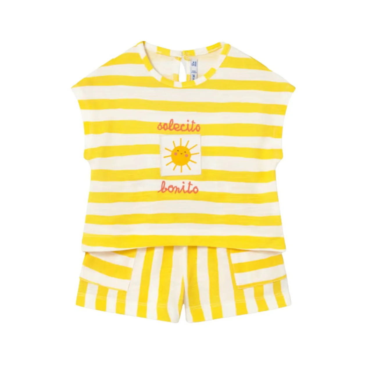 Baby Solecito Striped Set - Mimosa by Mayoral