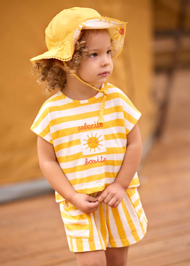 Baby Solecito Striped Set - Mimosa by Mayoral - Image 2