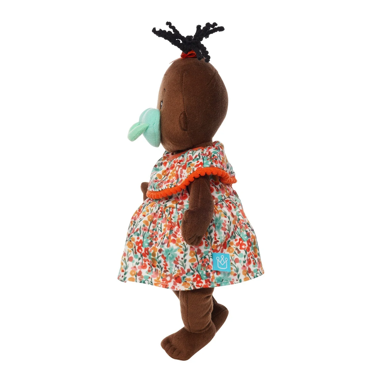 Baby Stella Doll - Brown with Black Wavy Tuft by Manhattan Toy - Image 4