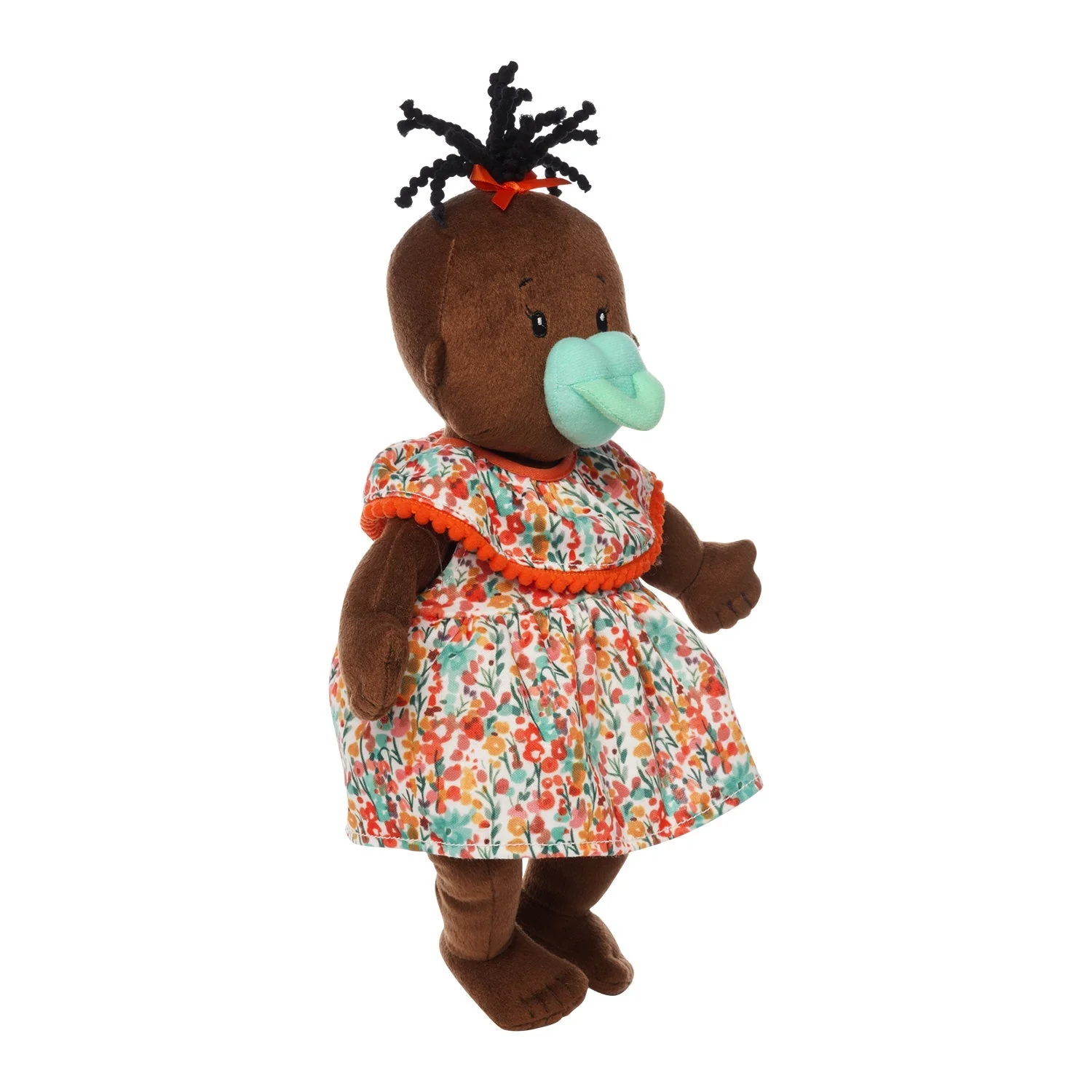 Baby Stella Doll - Brown with Black Wavy Tuft by Manhattan Toy - Image 7