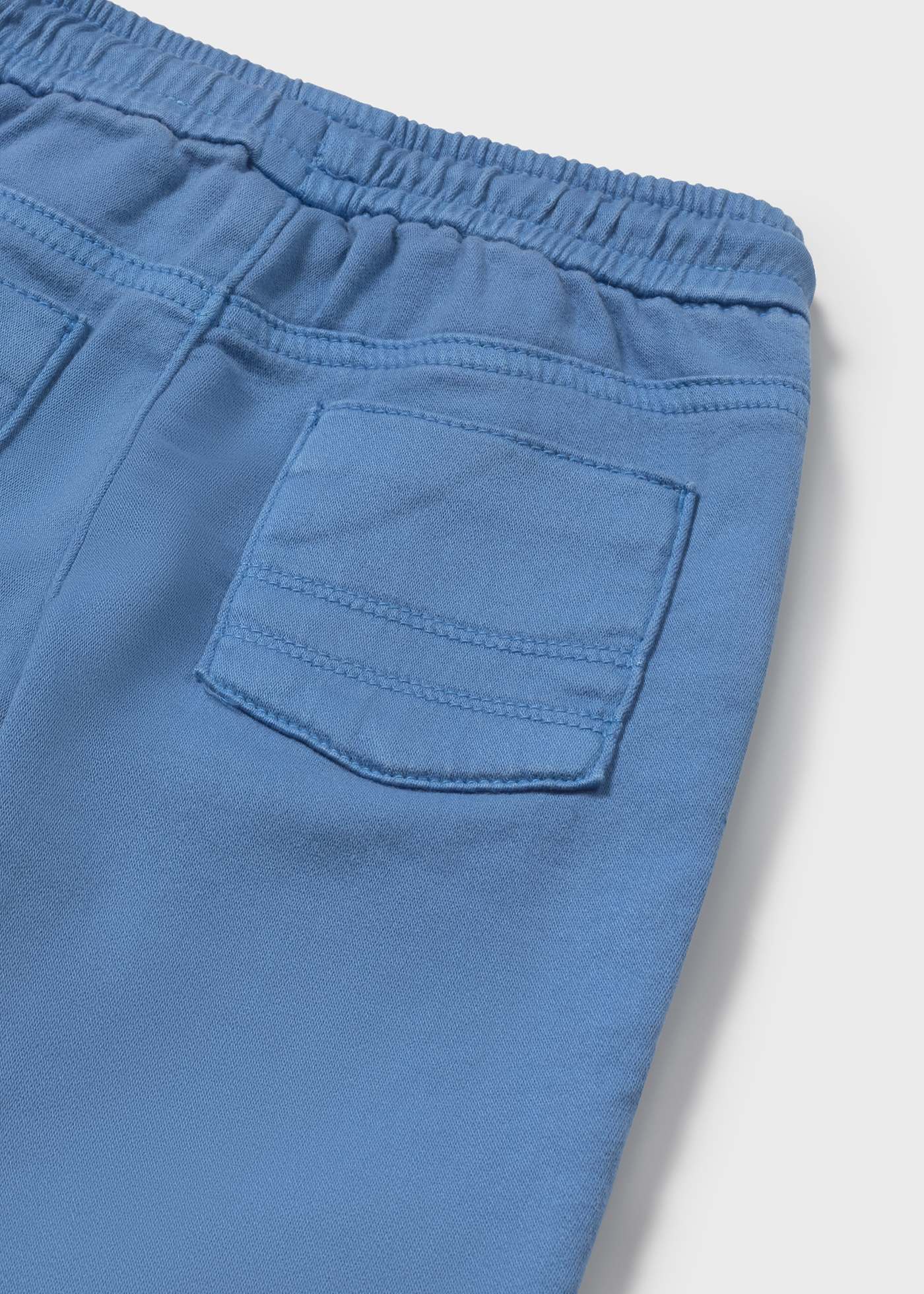 Baby Straight-Leg Twill Pants - Capri Blue by Mayoral - FINAL SALE - Image 3