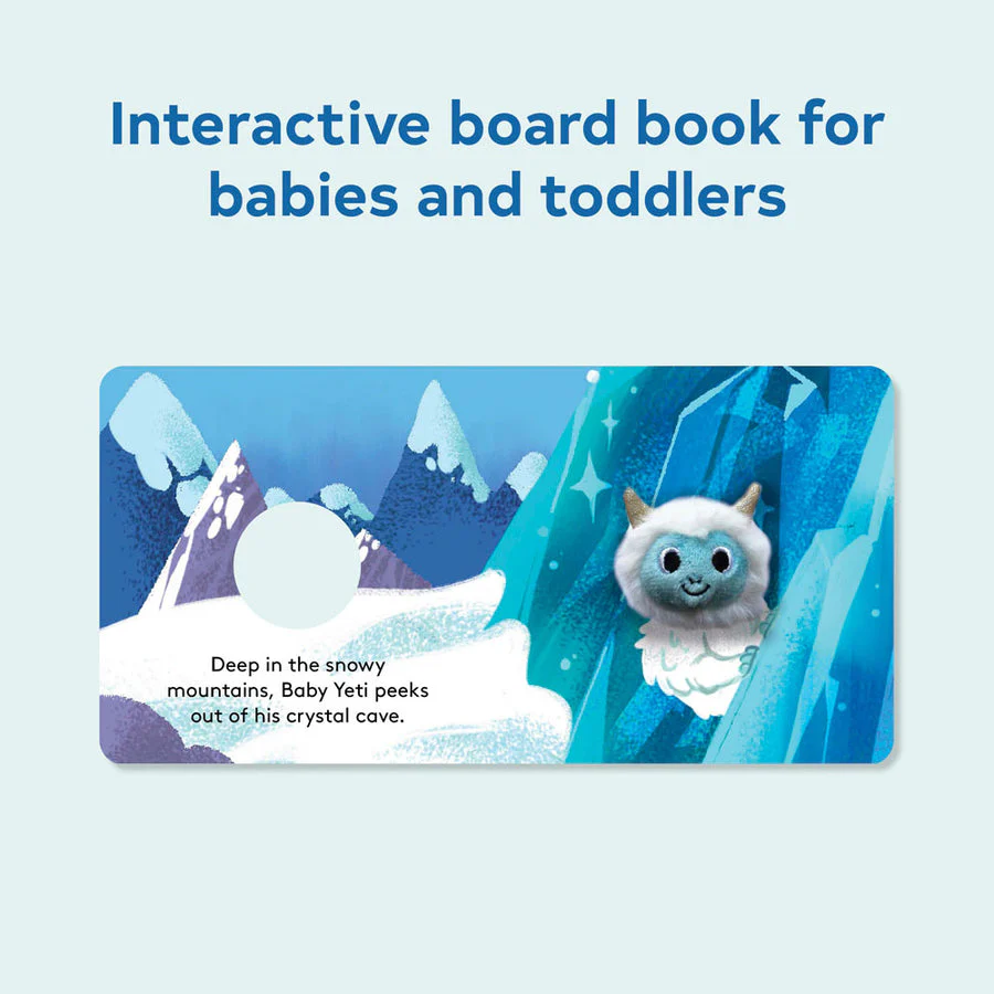 Baby Yeti - Finger Puppet Board Book - Image 3