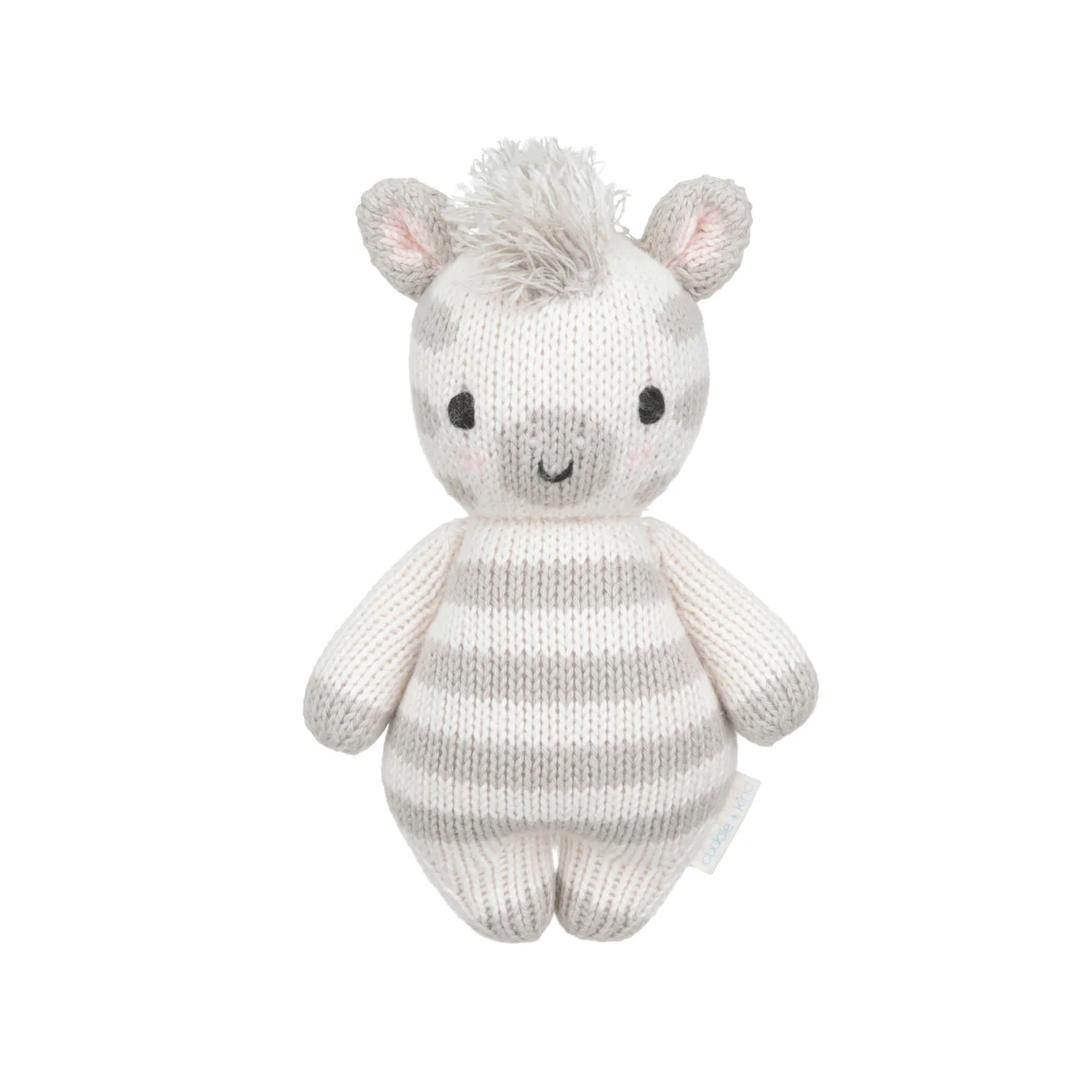 Baby Zebra by Cuddle + Kind - Image 4