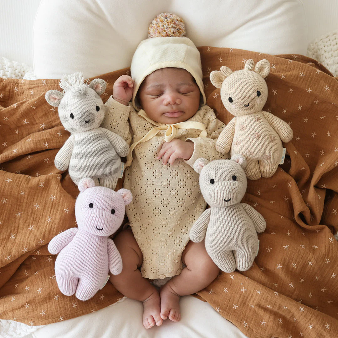Baby Zebra by Cuddle + Kind - Image 7