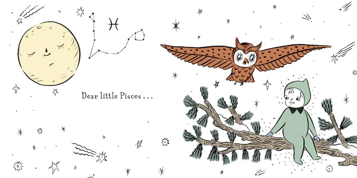 Baby Astrology: Dear Little Pisces - Board Book - Image 2