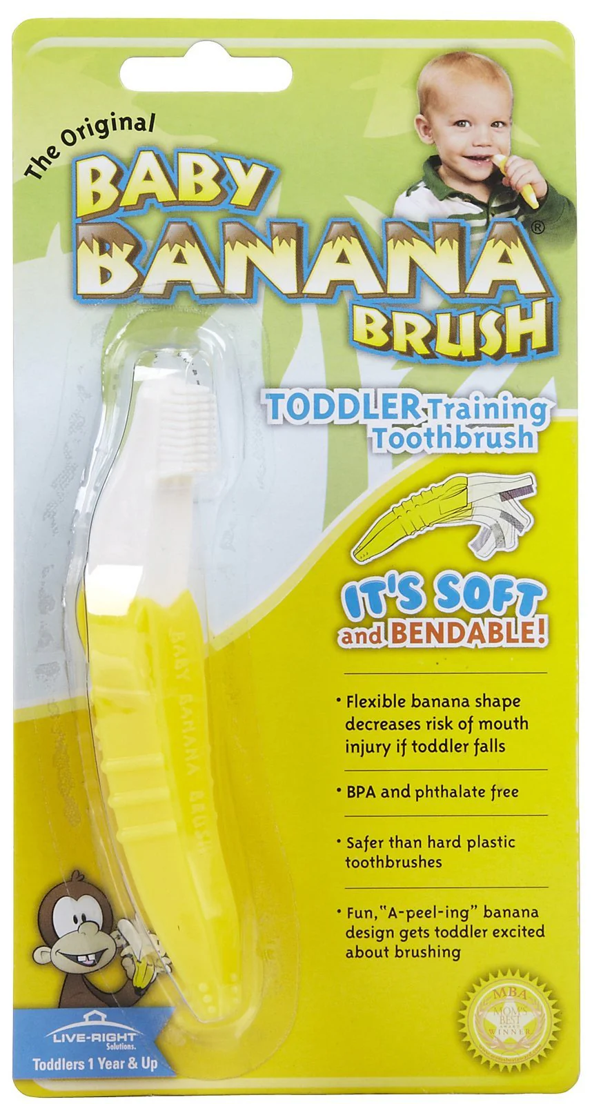 Baby Banana Toddler Training Toothbrush - Image 2