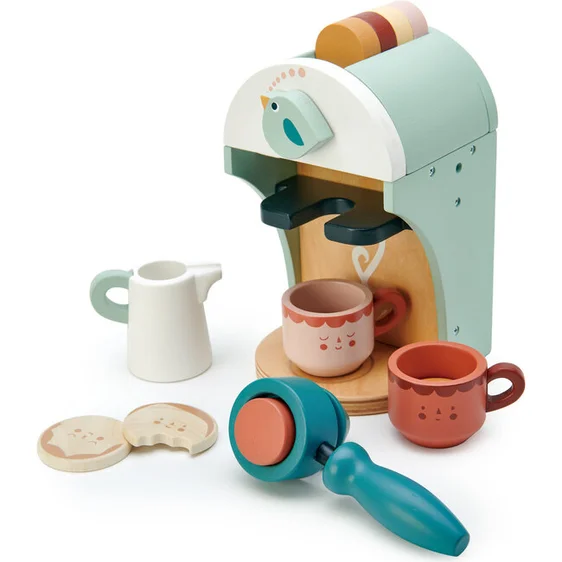 Babyccino Maker Wooden Toy Set by Tender Leaf Toys - Image 3