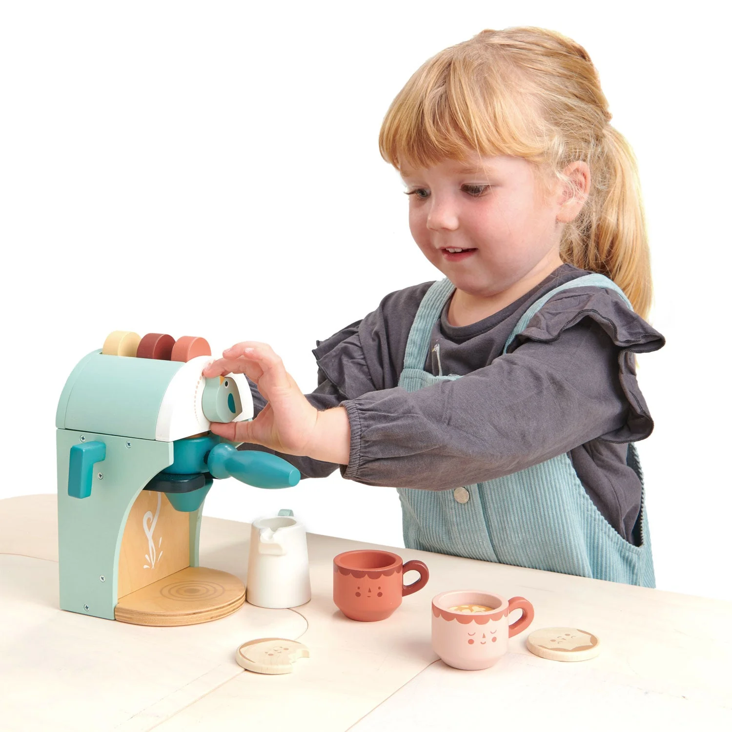 Babyccino Maker Wooden Toy Set by Tender Leaf Toys - Image 5