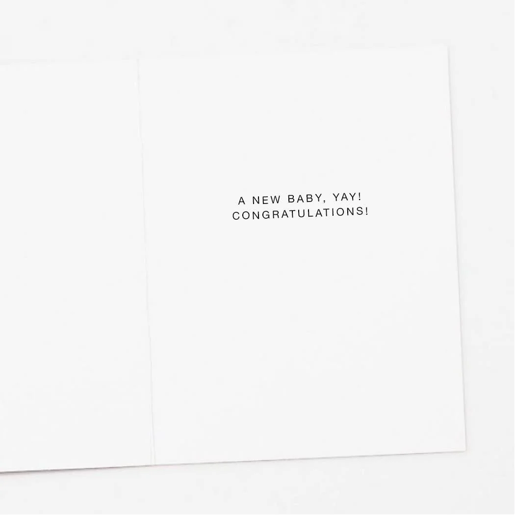 Baby Rabbit New Baby Card by Apartment 2 Cards - Image 2