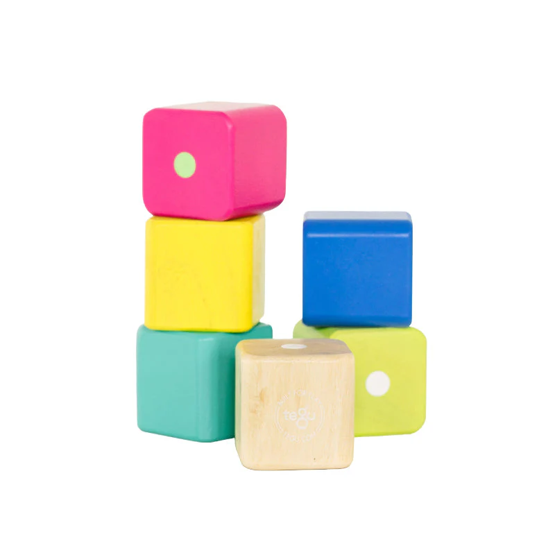 Baby's First Blocks - Set of 6 by Tegu - Image 2