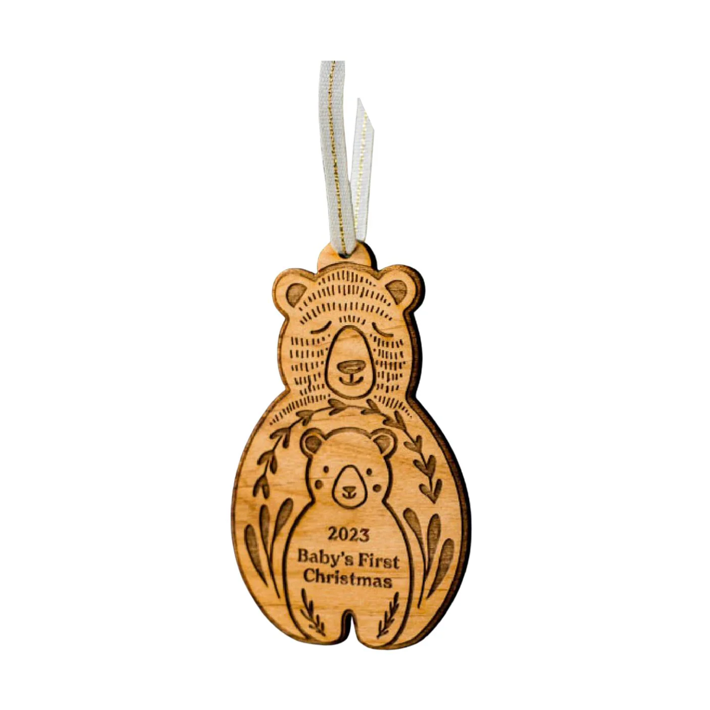 Baby's First Christmas Bear and Cub 2025 Ornament by Hereafter - FINAL SALE