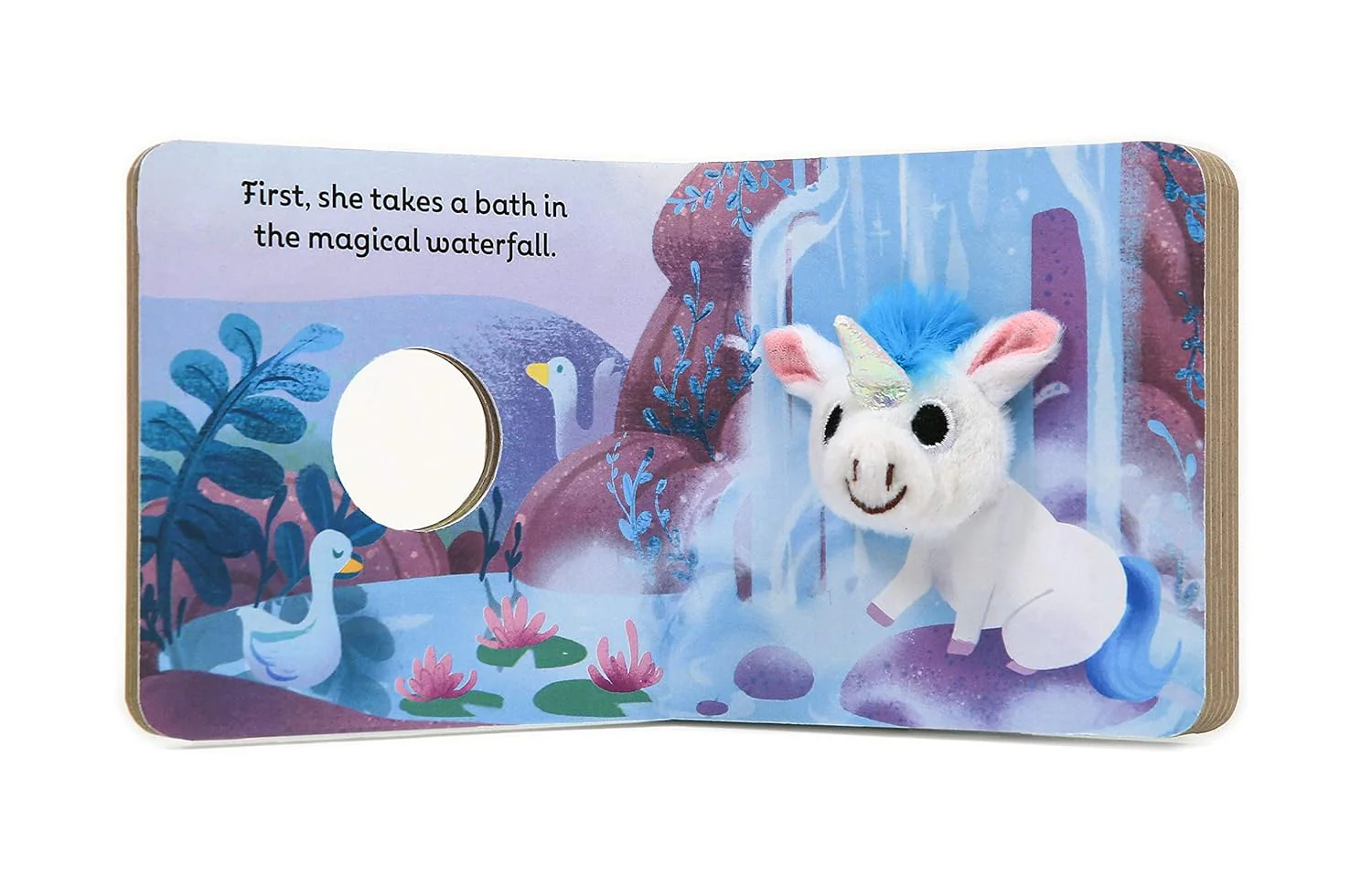 Baby Unicorn - Finger Puppet Board Book - Image 3