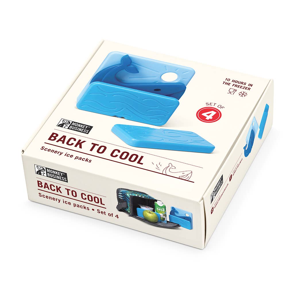 Back to Cool Whale Slim Ice Packs by Monkey Business Design - Image 2