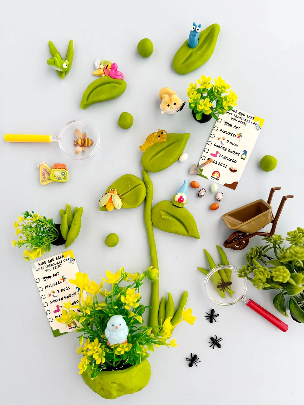 Backyard Bug Seek 'n Find Kiddough Play Kit by Earth Grown KidDoughs - Image 3
