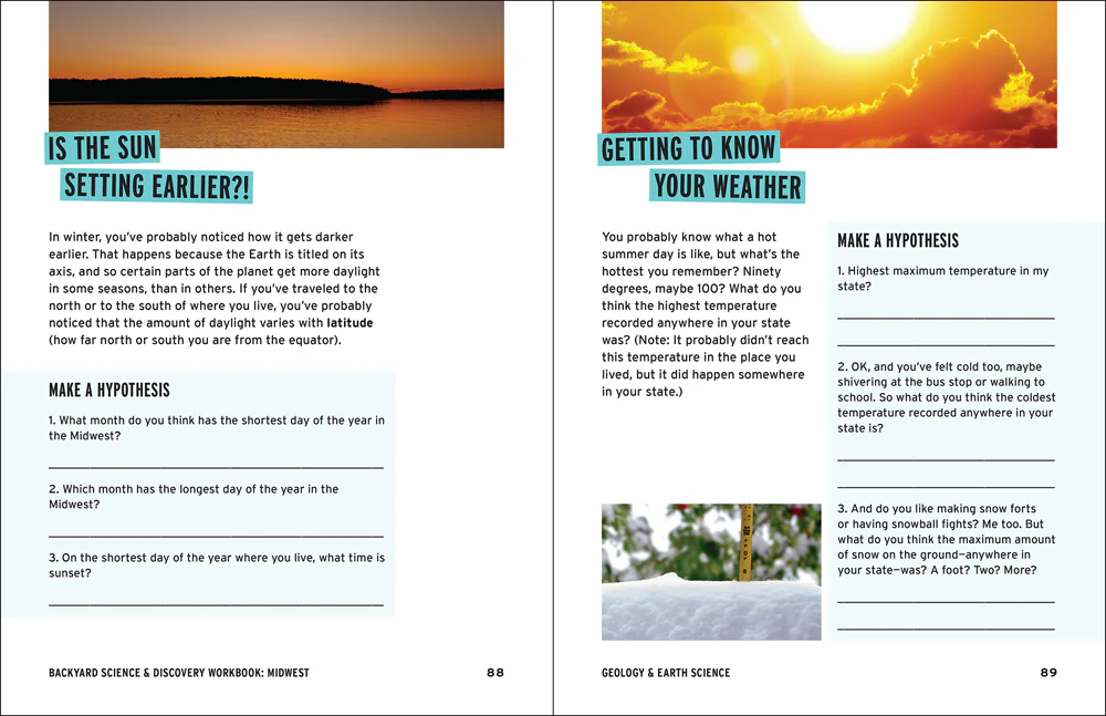 Backyard Science and Discovery Workbook - Midwest by AdventureKEEN - Image 2