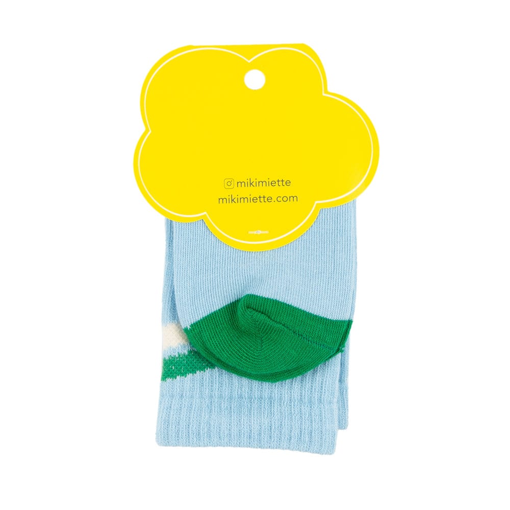 Badminton Retro Socks by Miki Miette - FINAL SALE - Image 3