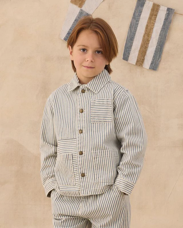 Baggy Pant - Railroad Stripe by Rylee + Cru - Image 5