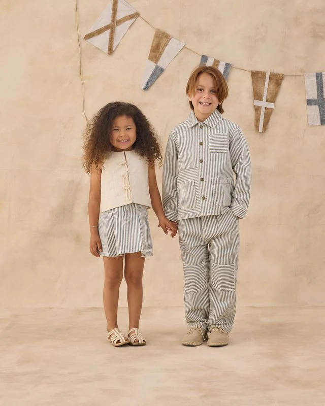 Baggy Pant - Railroad Stripe by Rylee + Cru - Image 8
