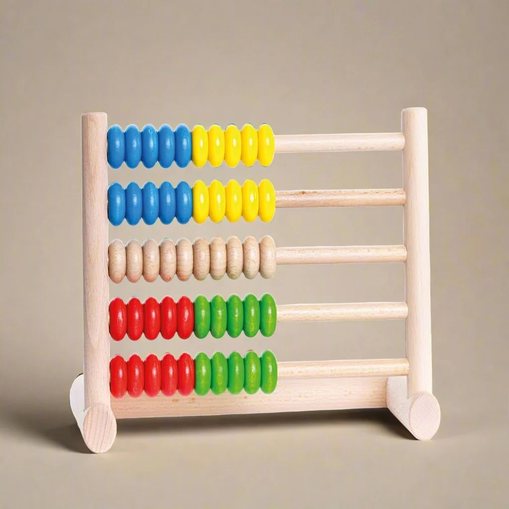 Bajo Abacus 50 Wooden Toy by Little Poland Gallery - Image 2