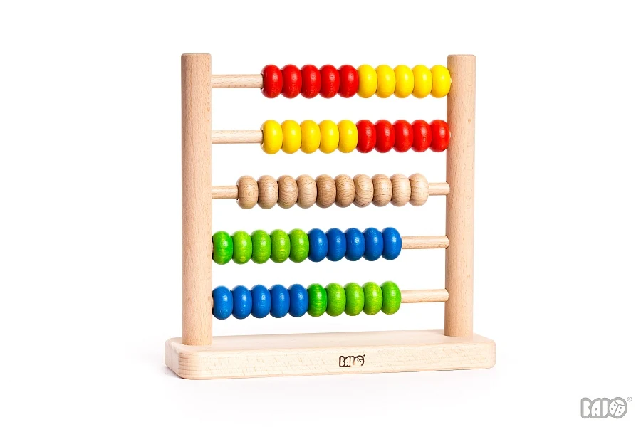 Bajo Abacus 50 Wooden Toy by Little Poland Gallery - Image 3