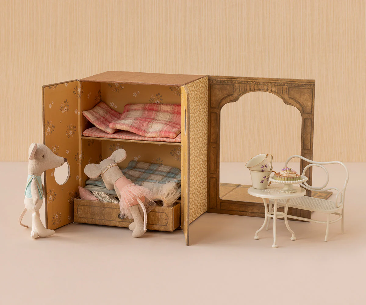 Ballet Mice in Dance Studio, Little Brother and Little Sister by Maileg - Image 2