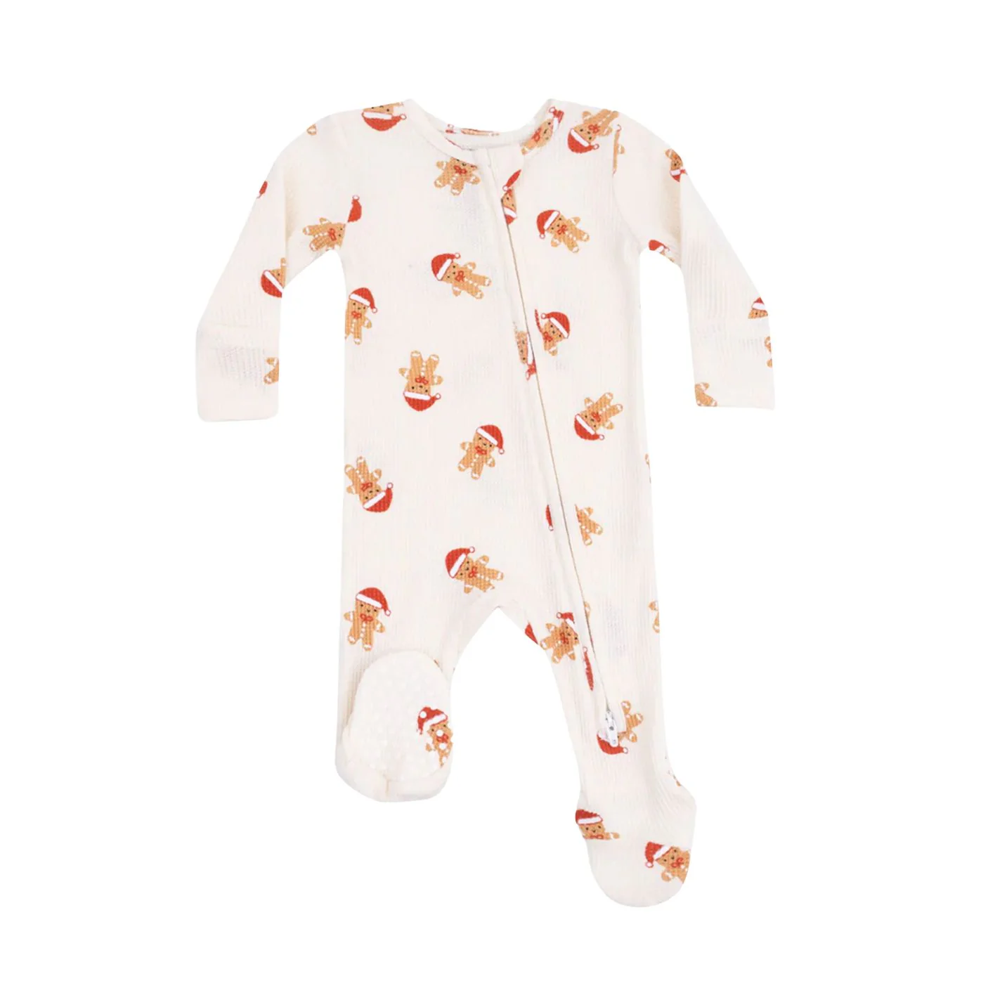 Bamboo 2 Way Zipper Footie - Gingerbread by Angel Dear - FINAL SALE