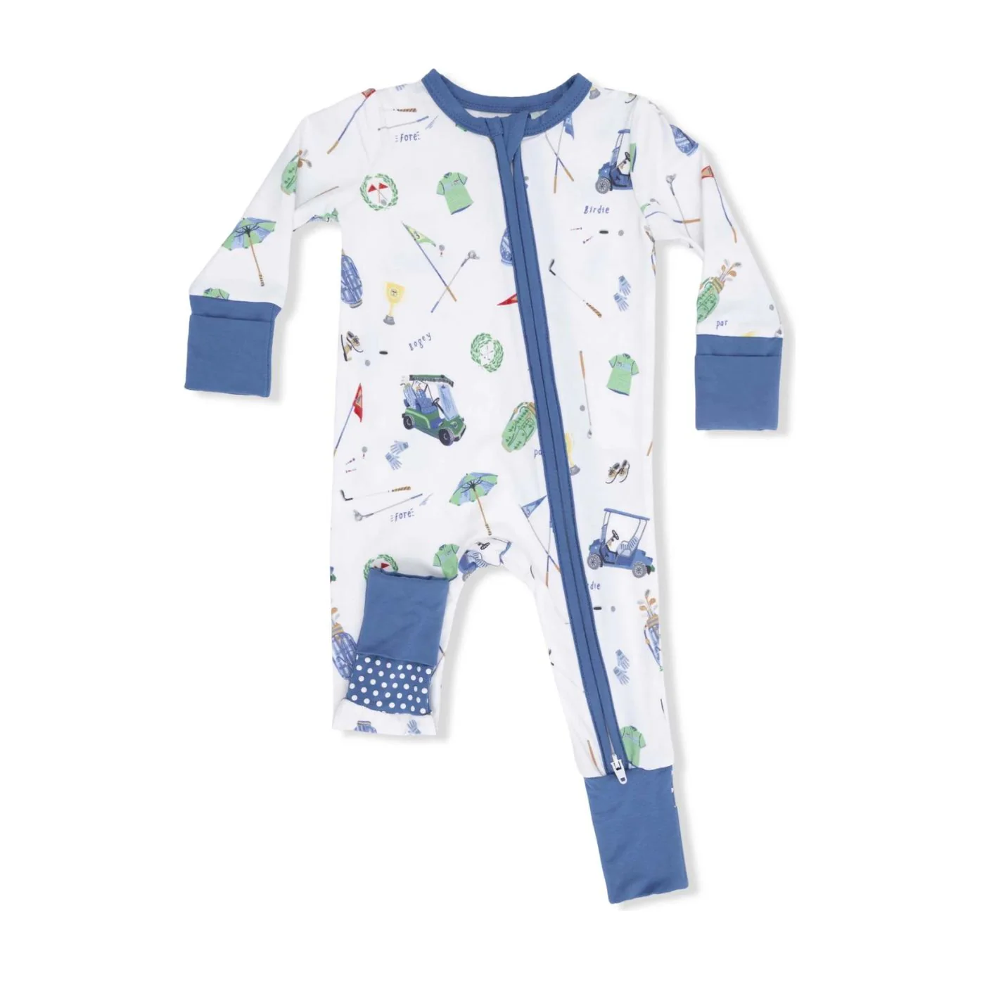 Bamboo Convertible Romper - Golf Things by Angel Dear - FINAL SALE