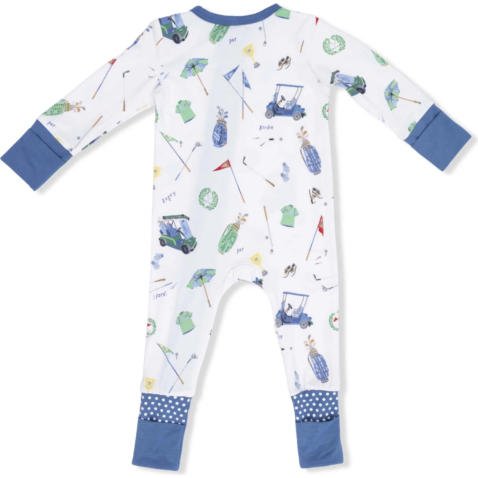Bamboo Convertible Romper - Golf Things by Angel Dear - FINAL SALE - Image 2