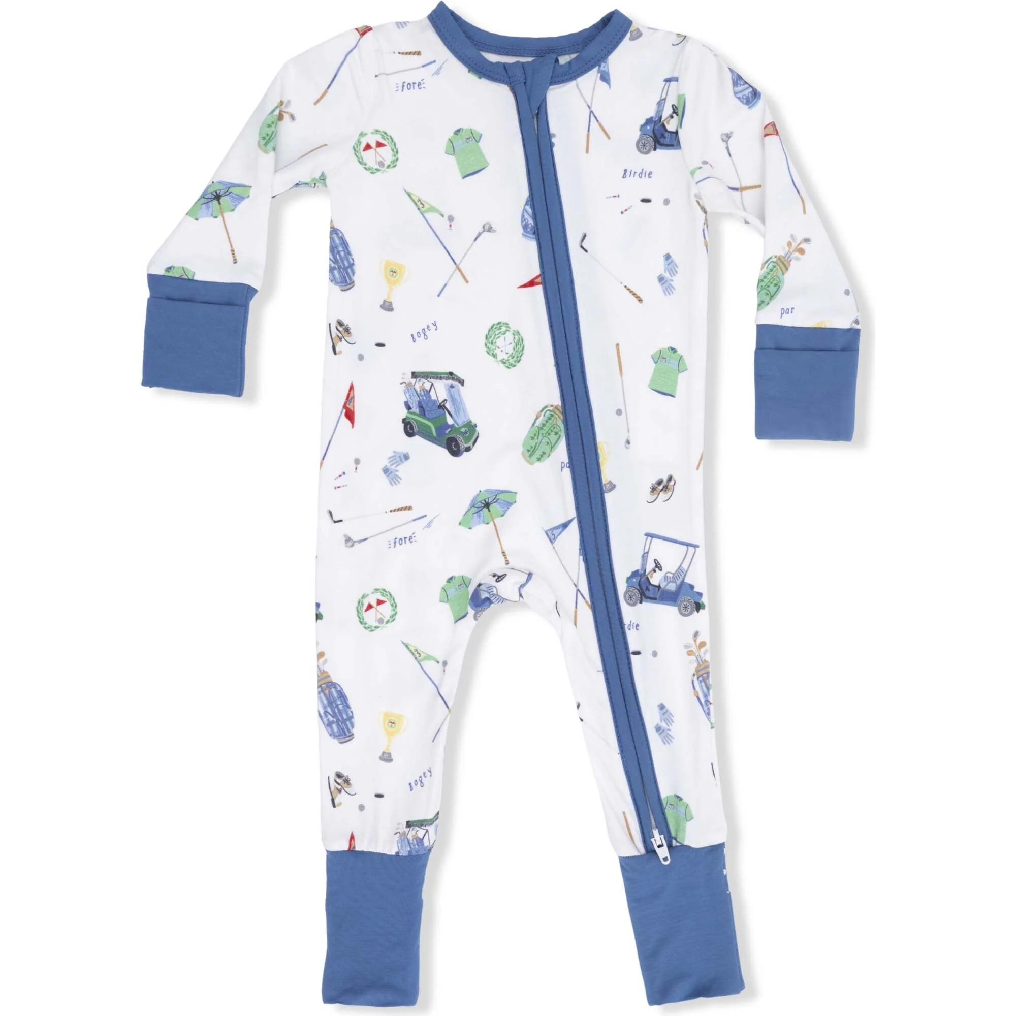 Bamboo Convertible Romper - Golf Things by Angel Dear - FINAL SALE - Image 3