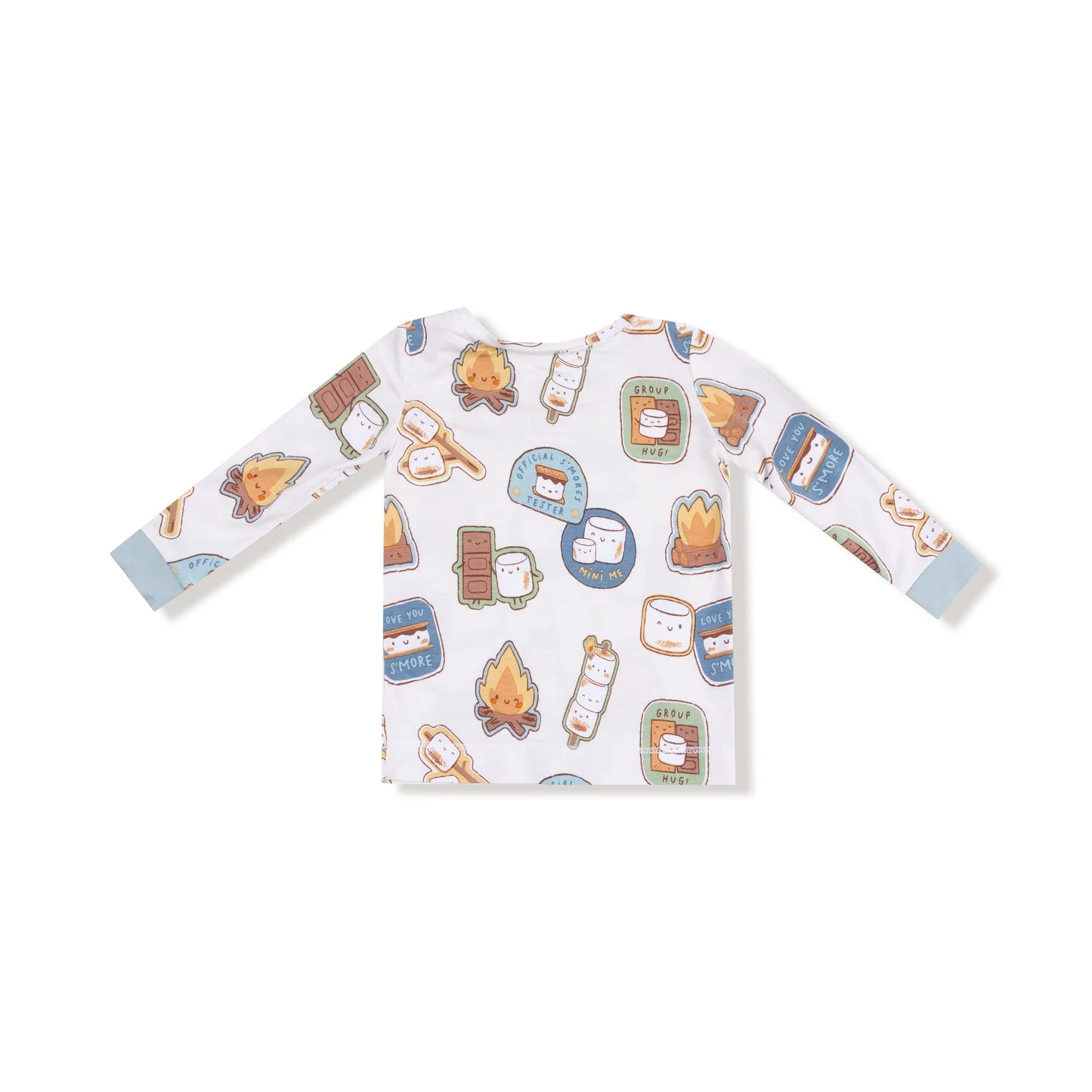 Bamboo Long Sleeve Lounge Wear Set - Smores by Angel Dear - FINAL SALE - Image 3