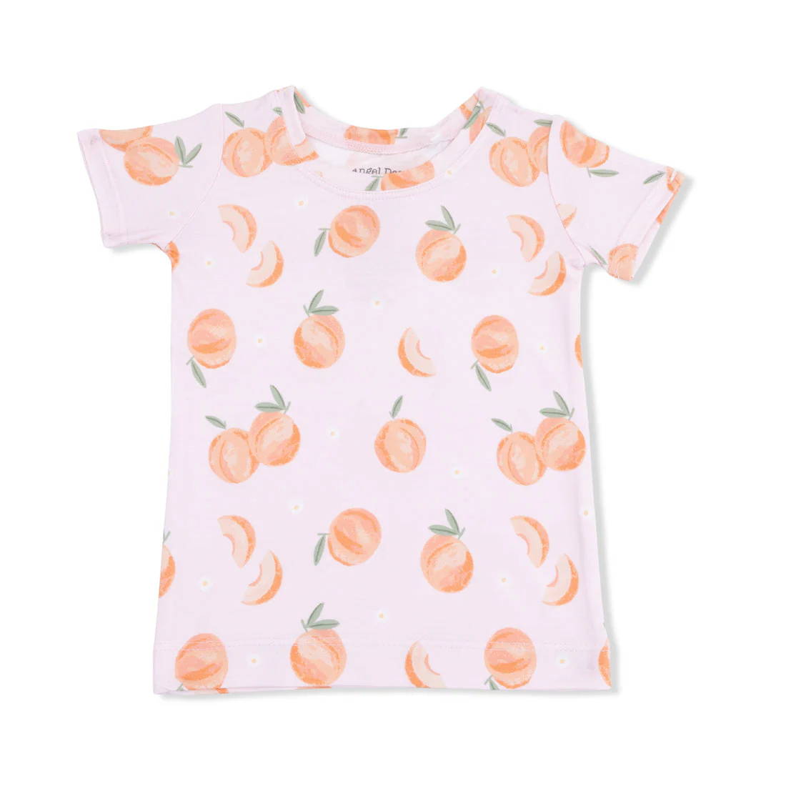 Bamboo Lounge Wear Short Set - Sweet Peach by Angel Dear - Image 2