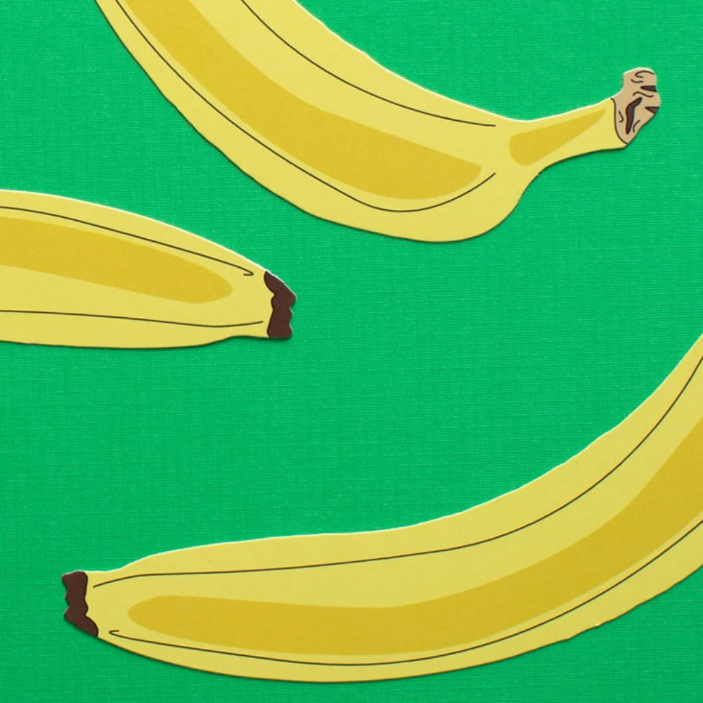 Banana Bookmark (It's Die Cut!) by Humdrum Paper - Image 3