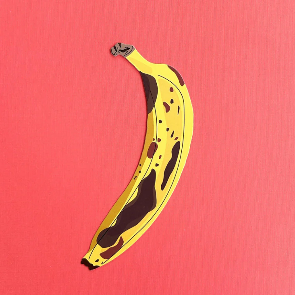 Banana Bookmark (It's Die Cut!) by Humdrum Paper - Image 4